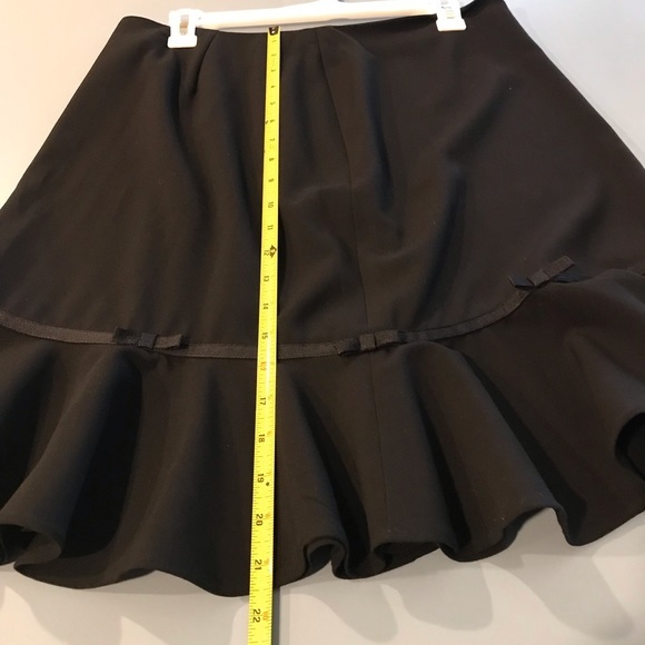 Black Skirt Size 10, Larry Levine, Women’s Work Career Wear - Picture 5 of 6